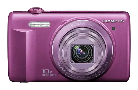 OLYMPUS VR-340 Purple Digital Camera