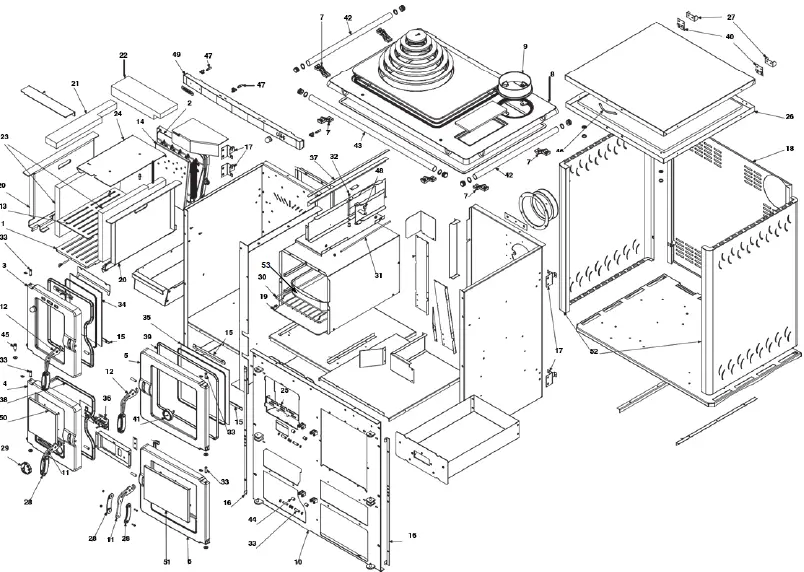 DROLET-DB04800-Model-Outback-Chef-Wood-Burning-Cookstove-20