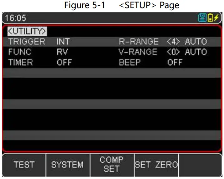 UNI T UT3550 Battery Tester - Fig 16