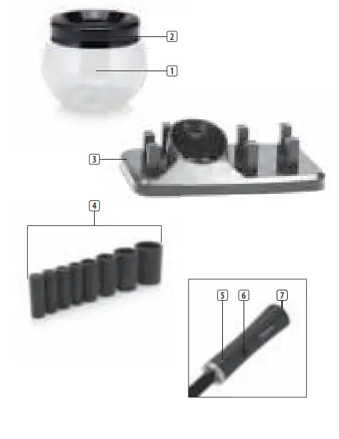 TRISTAR MB-2020 Make-Up Brush Cleaner - Fig