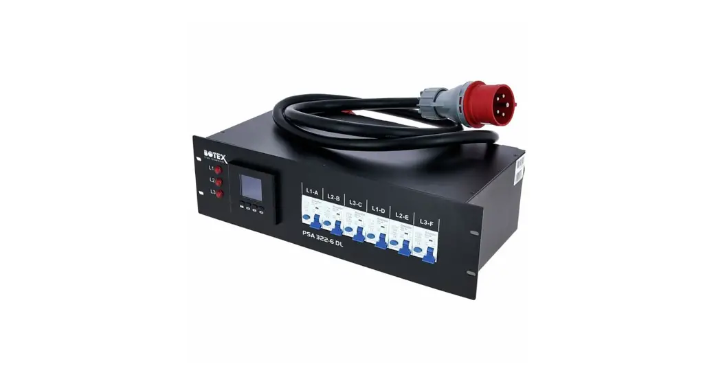 Thomann Botex Psa 322-6 Dl User Guide