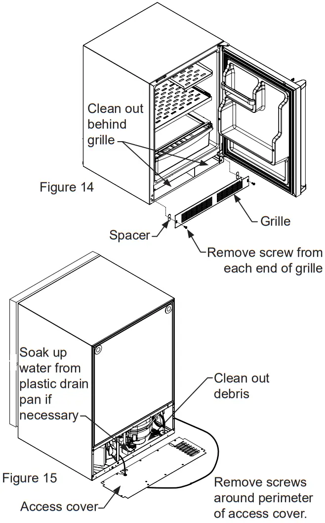 MODR224 Marvel Undercounter Refrigeration - Figure 11