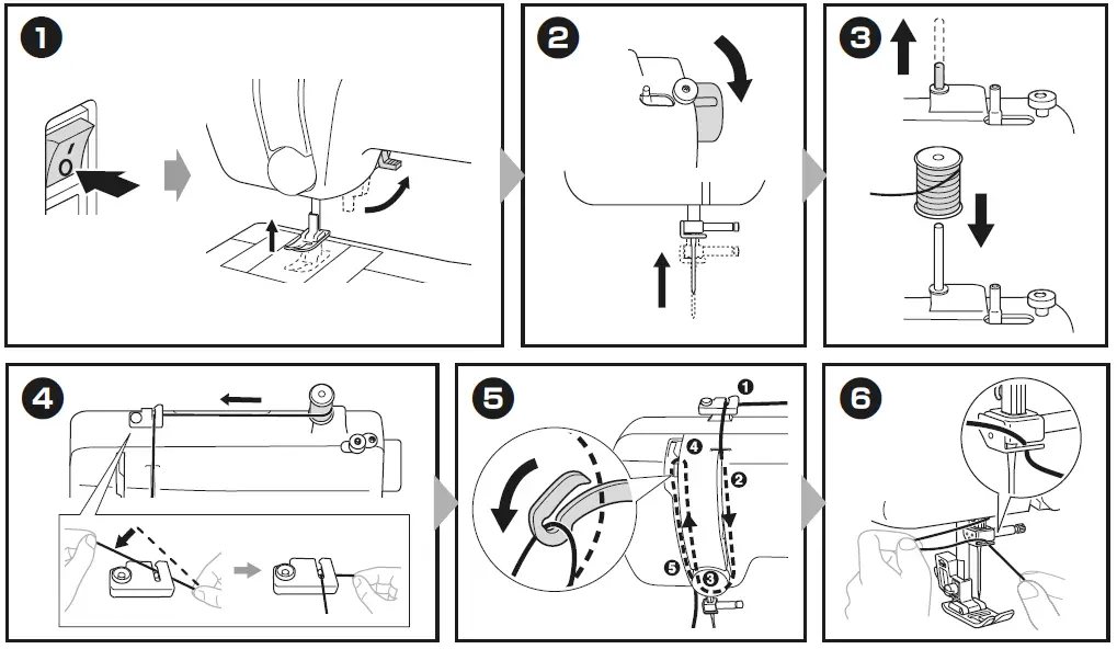 brother LX-700 Sewing Machines-5