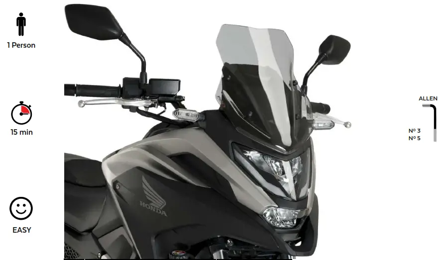 Puig Honda NC750X 21