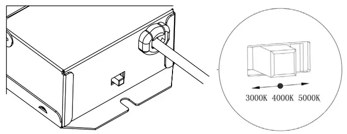 NICOR DLE63120SRDWH DLE Edge Lit Surface Mount LED Downlight - General Steps 5