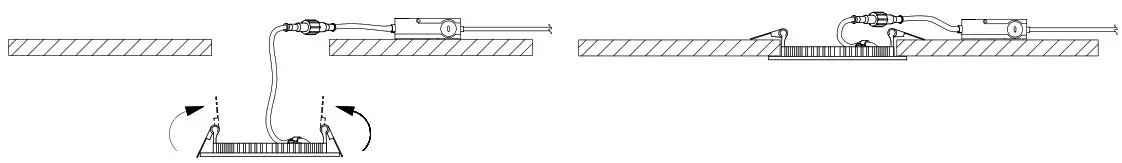 NICOR DLE63120SRDWH DLE Edge Lit Surface Mount LED Downlight - General Steps 8