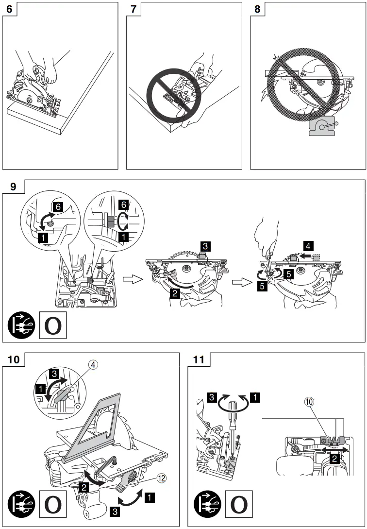 HiKOKI C 6MEY Cordless Circular Saw fig 7
