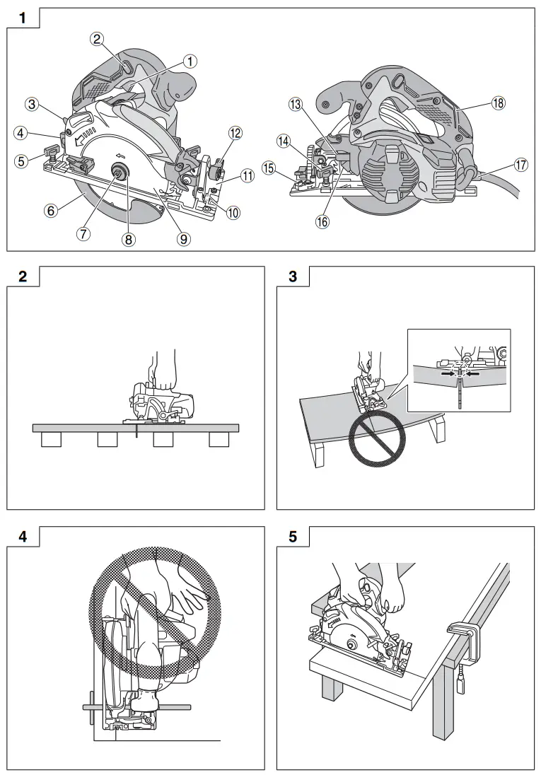 HiKOKI C 6MEY Cordless Circular Saw fig 8