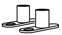 ENEBY speaker wall bracket