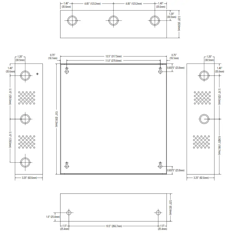 Altronix M220 Series Multi Output Access Control Power Supply Chargers Fig11