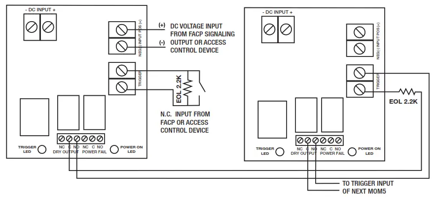 Altronix M220 Series Multi Output Access Control Power Supply Chargers Fig7
