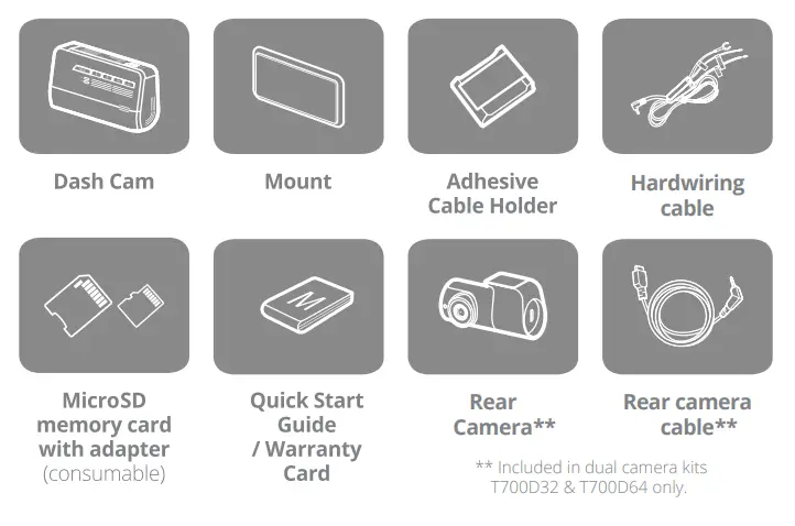 THINKWARE T700 16GB Front and Reversing Fleet Camera -Parking Impact Video 11