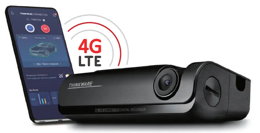 THINKWARE T700 16GB Front and Reversing Fleet Camera