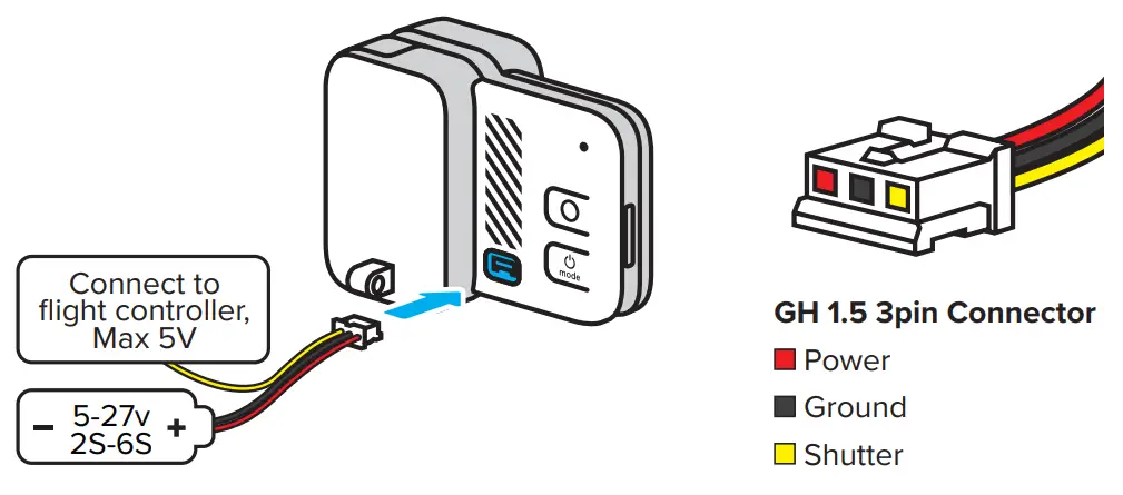 GoPro H10Bones FPV Lightweight Drone Camera - Connecting to Your Drone