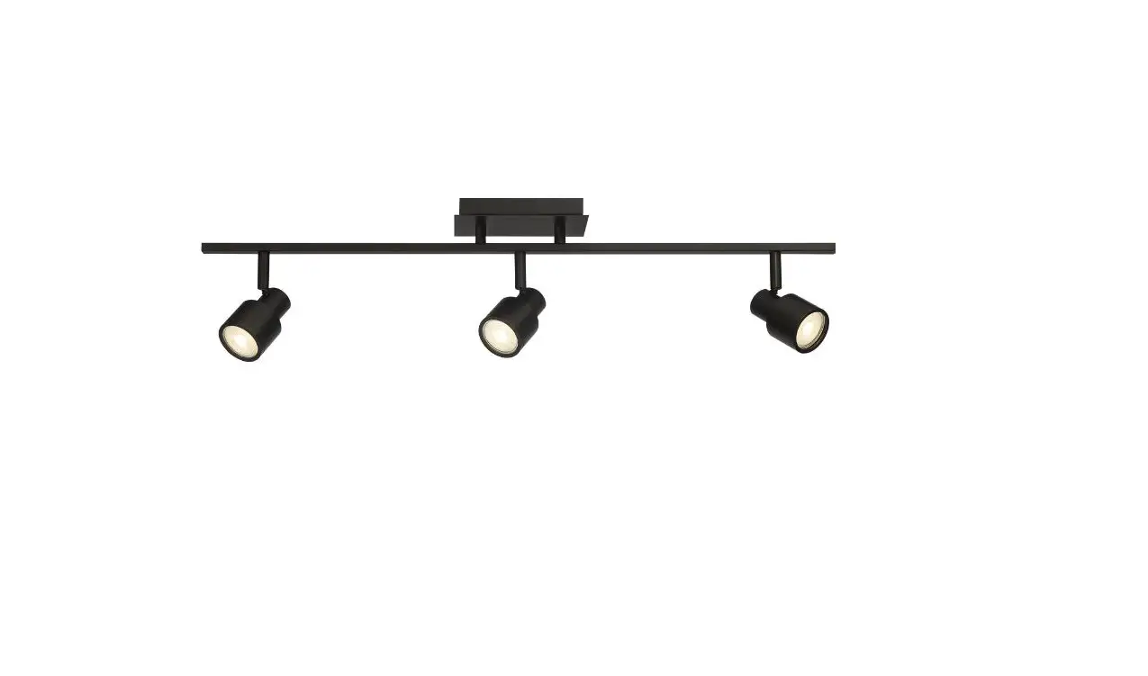 Eglo 205137a Tremendo 120 Structured Black Track Lighting Ceiling Light Instructions