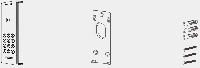 ANVIZ C2 KA Outdoor RFID Access Control Terminal - 1