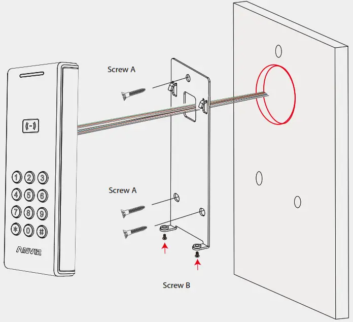 ANVIZ C2 KA Outdoor RFID Access Control Terminal - 5