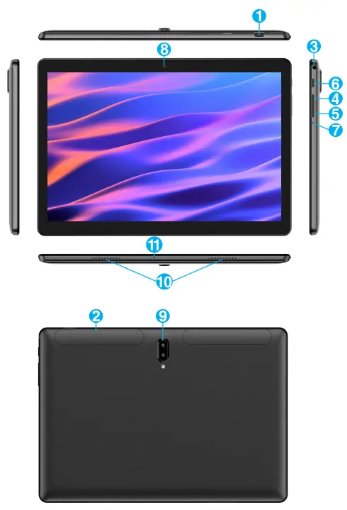 LASER MID-1099IPS Android Tablet-FIG3