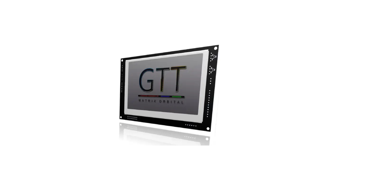 Matrix Orbital Gtt50a Colour Tft Display User Manual