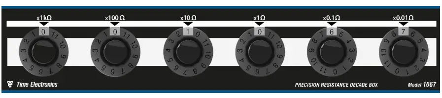 Time Electronics 1067 Precision Resistance Decade Box - fig3