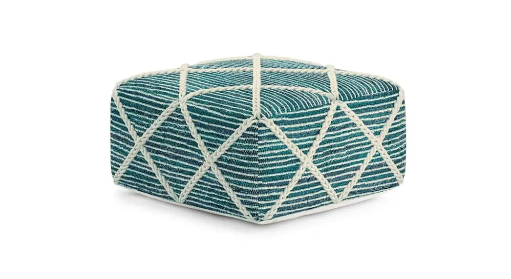 Simpli Home Axcpf-49-tl Natural Square Pouf Instruction Manual Simpli Home Axcpf-49-tl Natural Square Pouf Instruction Manual