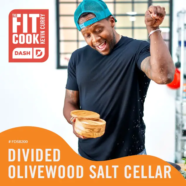 Dash Divided Olivewood Salt Cellar Fdsb200 User Manual