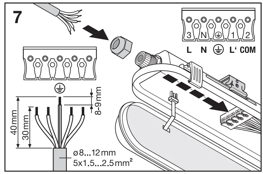 4058075541962 DampProof Sensor IP65 How to use4058075541962 DampProof Sensor IP65 How to use
