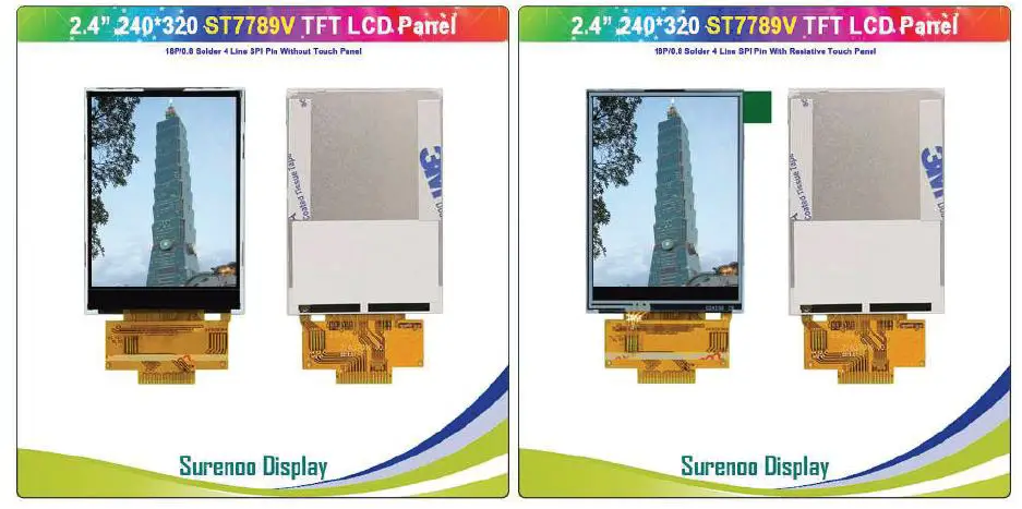 Surenoo-STP0240A2-240320-Series-TFT-LCD-Panel-product