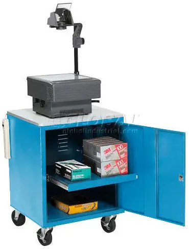 GLOBAL INDUSTRIAL 241659 Security Audio Visual Cart