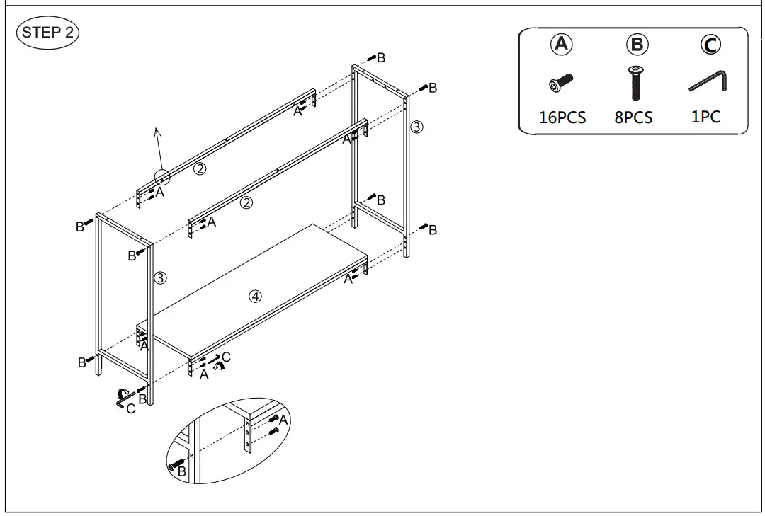Target Atticus Console Table Assembly Instructions