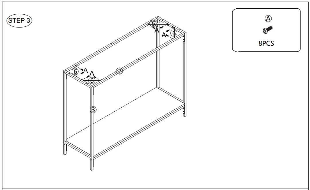Target Atticus Console Table Assembly Instructions
