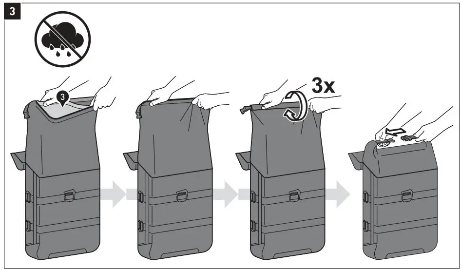 SW-MOTECH BC.SYS.01.889.20000 SysBag 30 Bag System Instruction Manual - Loading and Care