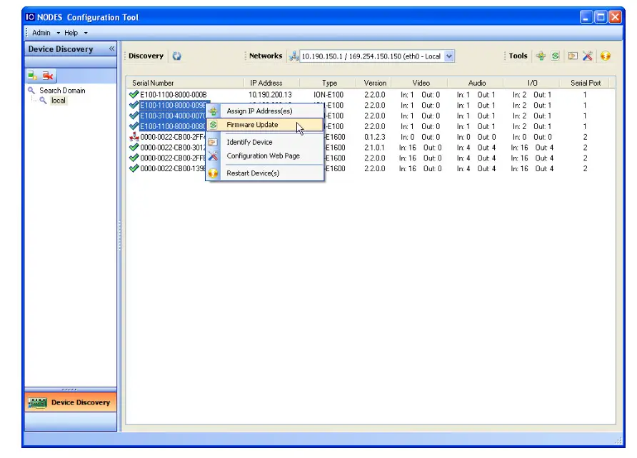 IONODES ION-E100-HD HDMI to H.264 IP Video - 10