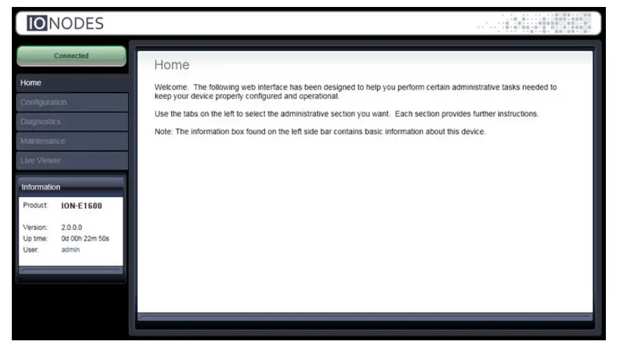 IONODES ION-E100-HD HDMI to H.264 IP Video - 5