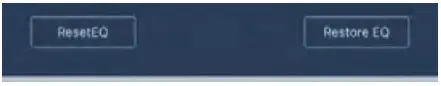 Reset / Restore Equalizer 