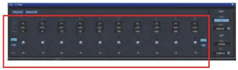 Set Output Channel EQ 