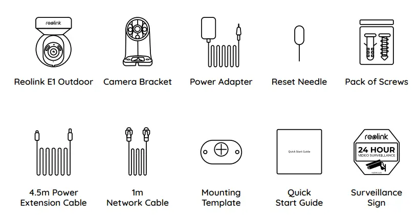reolink E1 Wireless Security Camera-