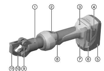 HILTI NCR 060 II A22 Cordless Dieless Crimper - fig3