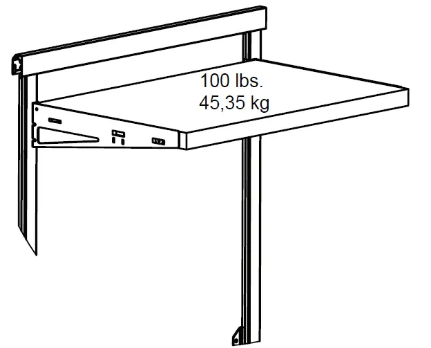 Origin 21 WD2SHK-16-OAK Wood Shelf Kit 1