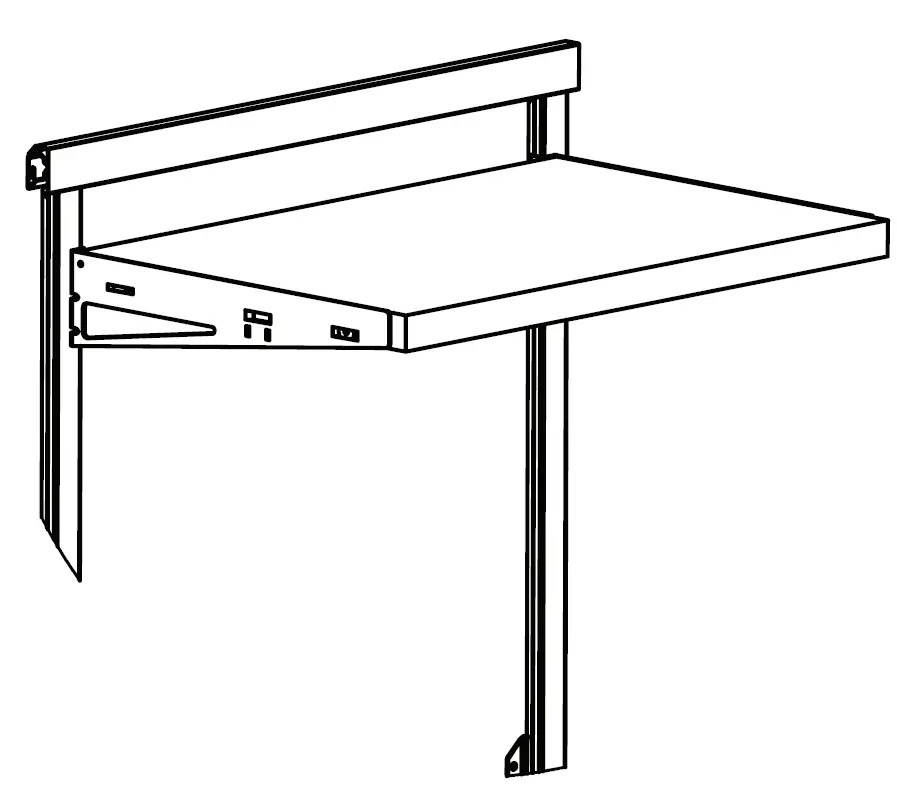 Origin 21 WD2SHK-16-OAK Wood Shelf Kit