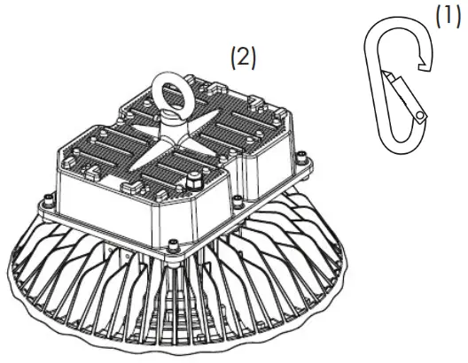 VENTURE LIGHTING AP0010 High Bay Fixture - Figure 1