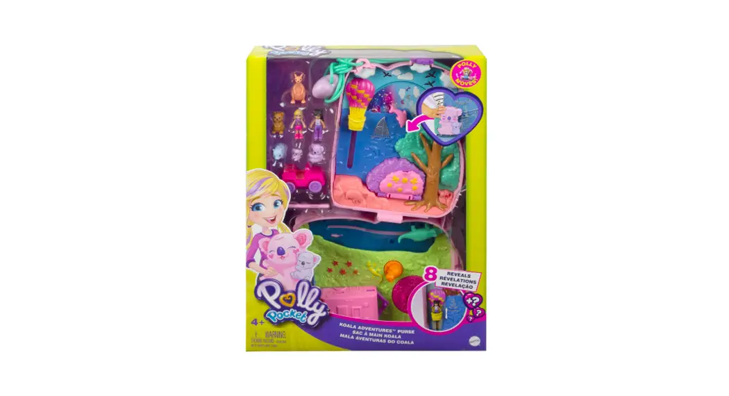 Mattel Gxc95 Polly Pocket Compact Koala Handbag Toy For Children Instructions
