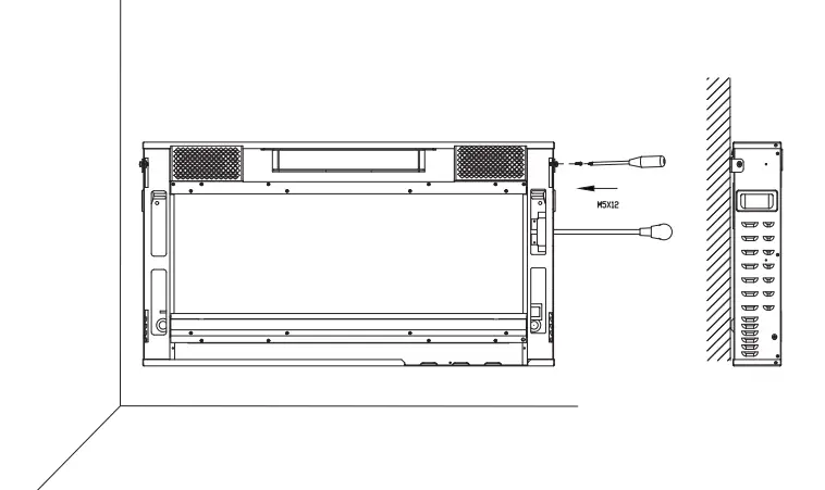 Gymax GYM05886 Electric Fireplace - Fig 13
