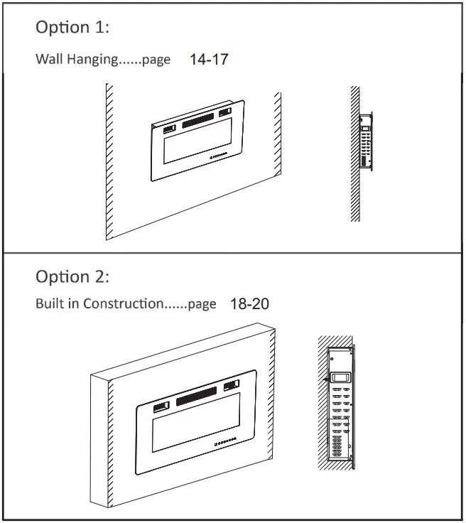 Gymax GYM05886 Electric Fireplace - Fig 7