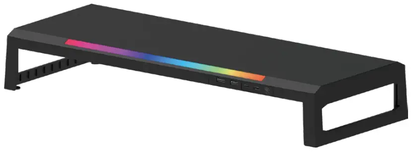 anko 43244058 RGB Monitor Stand -