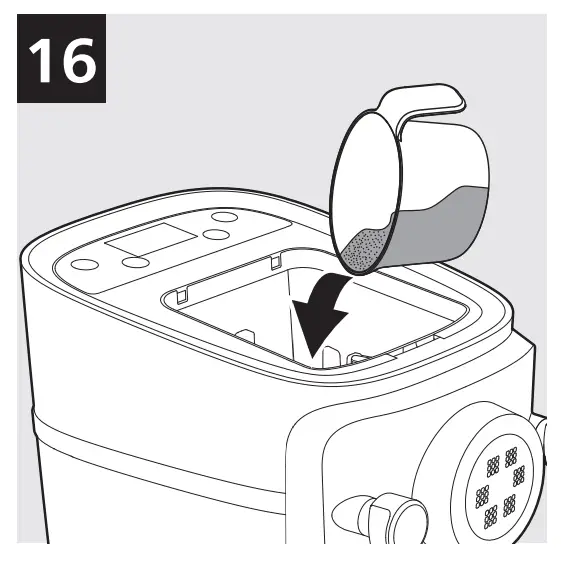 Using the Pasta maker