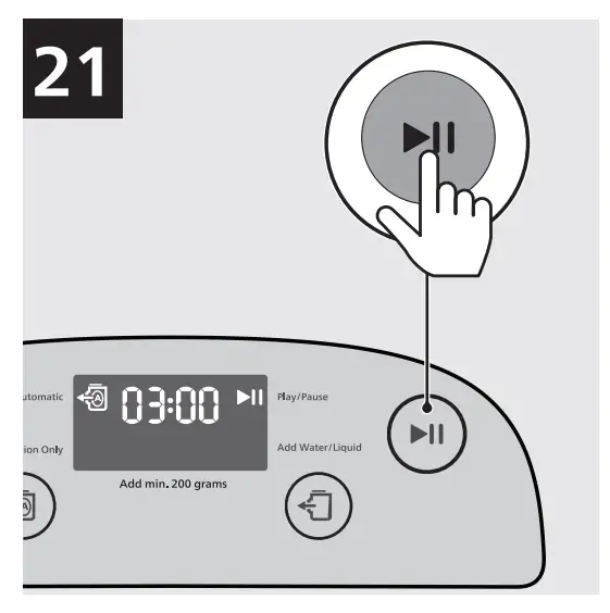 Using the Pasta maker