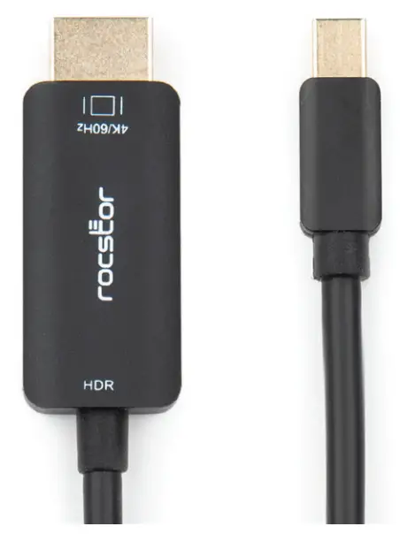 rocstor Y10C195-B2 USB Type C to DisplayPort 1.2 Cable 4K 60Hz