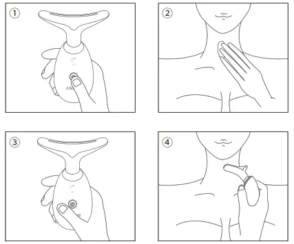 ANLAN Neck Beauty Device Anti Wrinkle Remove Device - 3