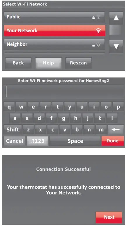 Connect to your Wi-Fi network